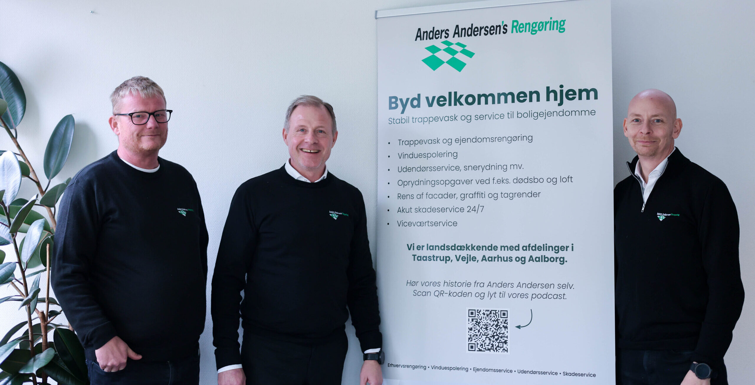 Mød os på Andelsboligdagen 2025 til an snak om trappevask og service til boligejendomme.