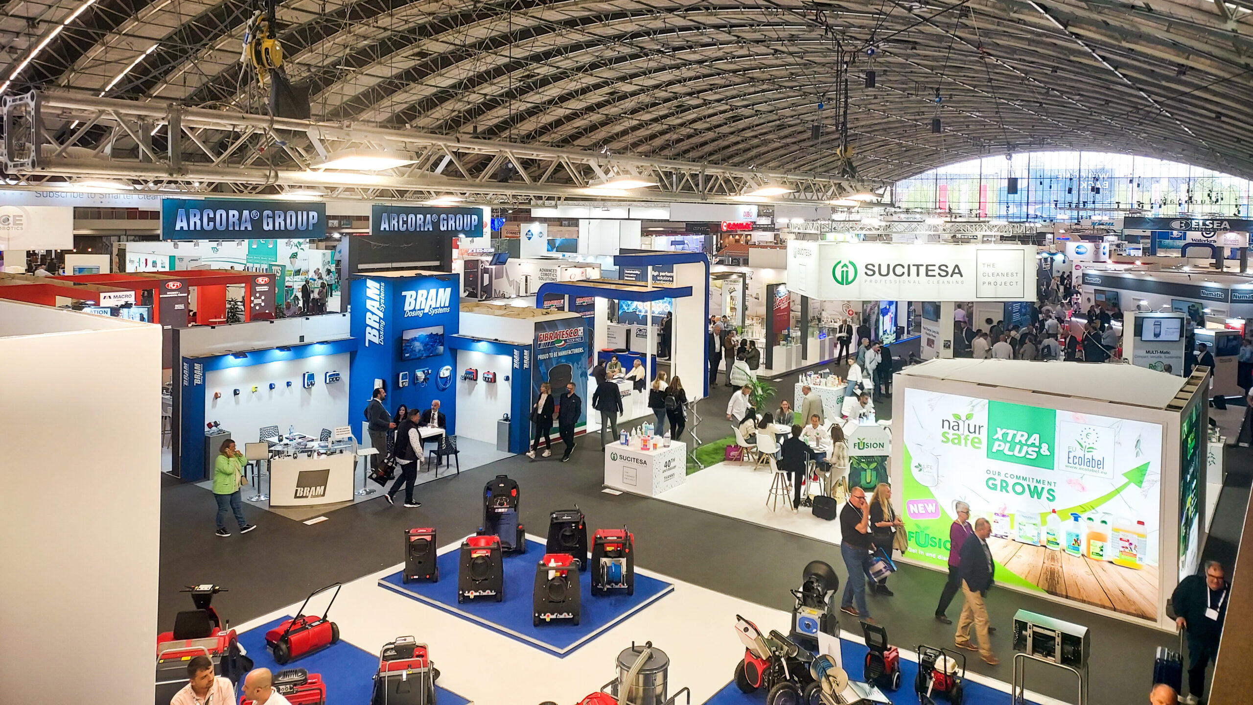 Innovationsgruppen på messe i Amsterdam