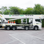 Udlejning af 64 meter lastvognslift