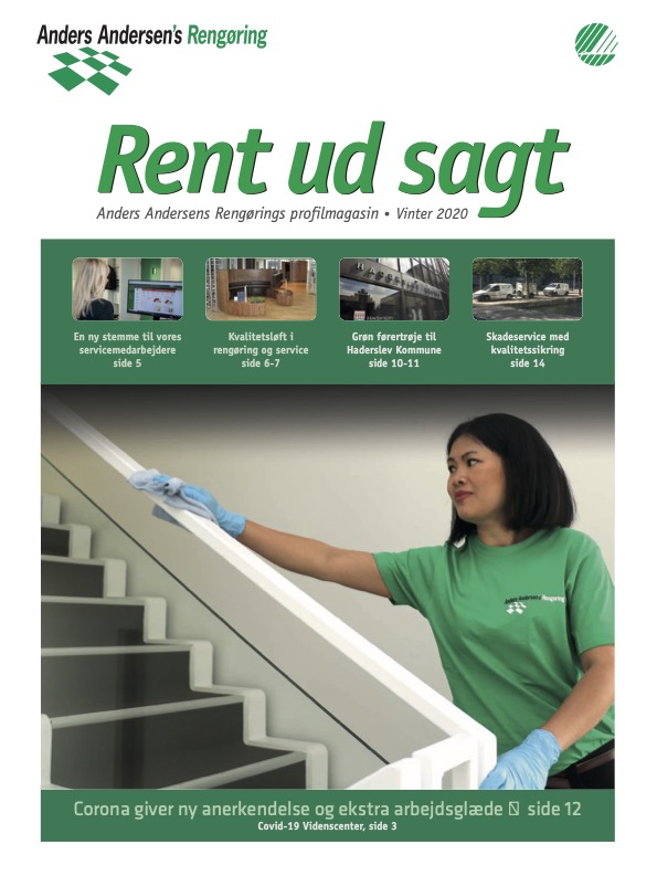 Forsiden af Rent ud sagt for 2020