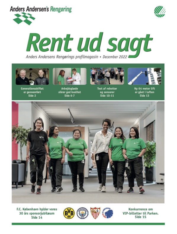 Forsiden af Rent ud sagt for 2022