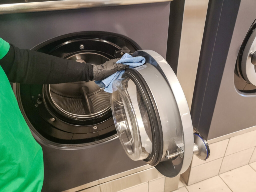 Rengøring af vaskeri