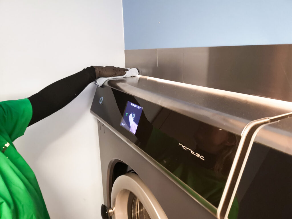 Rengøring af vaskeri