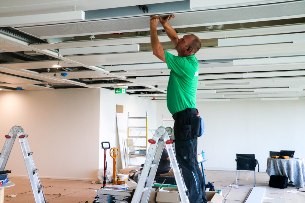 Hovedrengøring efter håndværkere