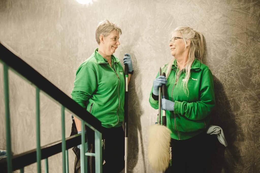 Professionel trappevask til Erhverv