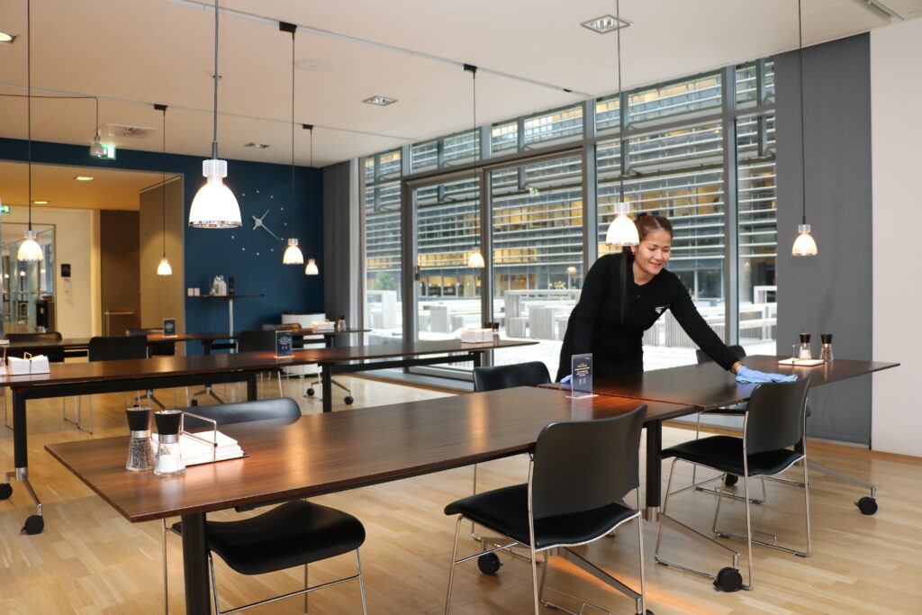 Rengøring af Kromann Reumerts bygning