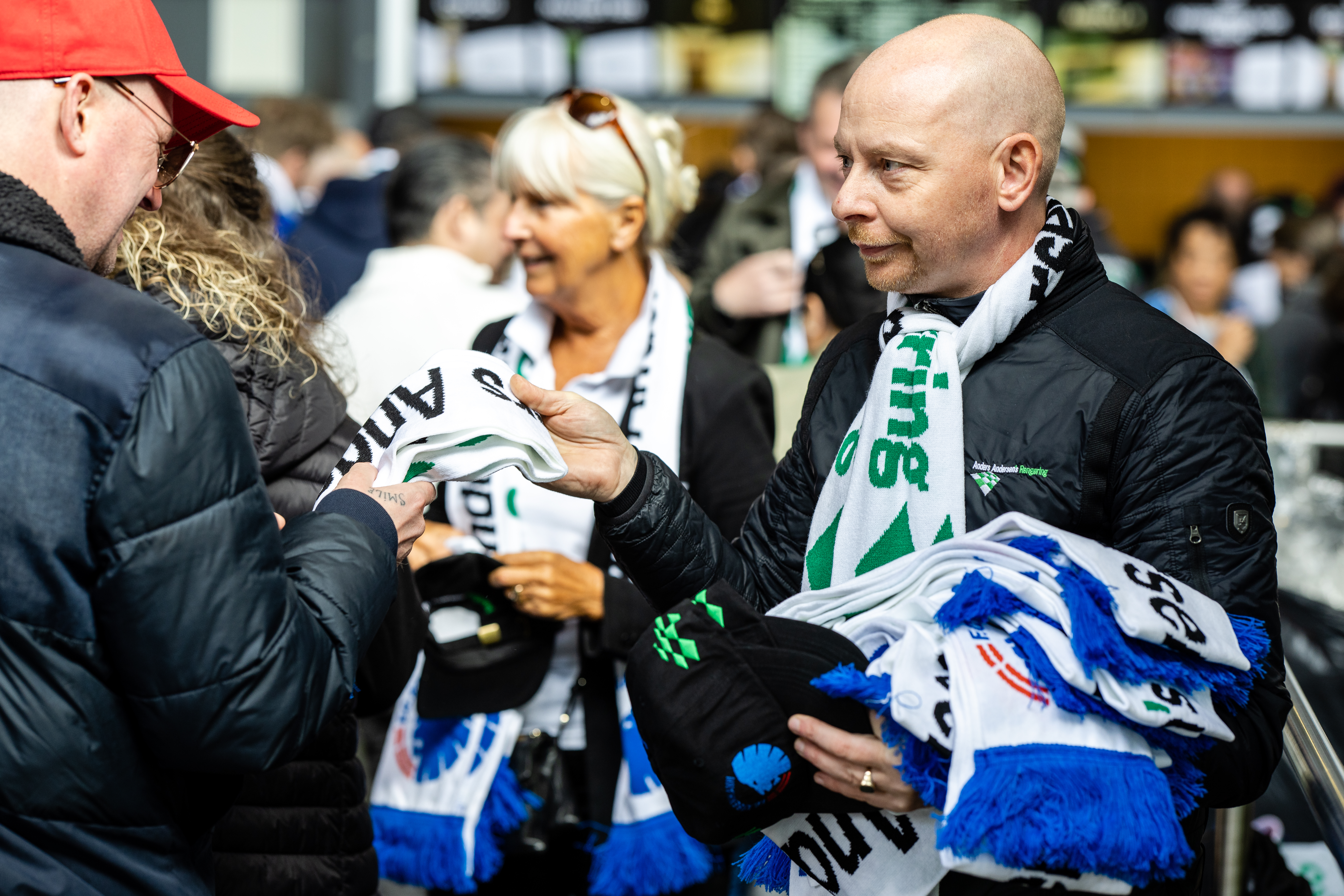 Salgskonsulent Jesper Petersen til Store kampdag arrangement i Parken.